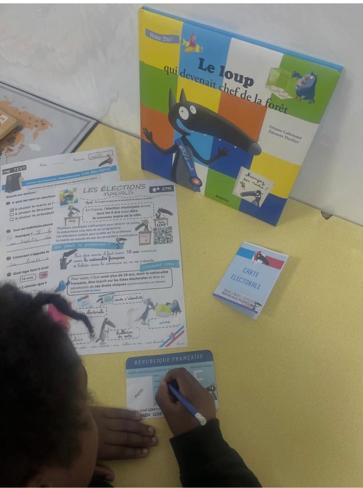Vie scolaire en primaire école privée Trait d'Union